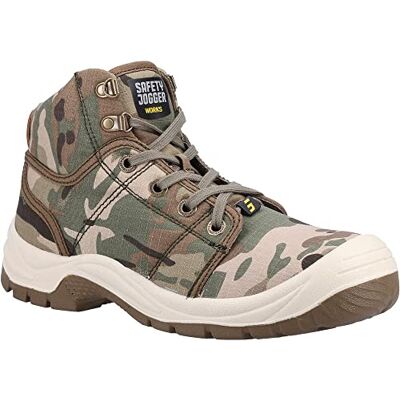 SAFETY JOGGER 'Desert' S1P SRC Bottes de sécurité unisexe Camouflage Taille 42 SAFETY JOGGER 'Desert' S1P SRC Bottes de sécurité unisexe Camouflage Taille 42