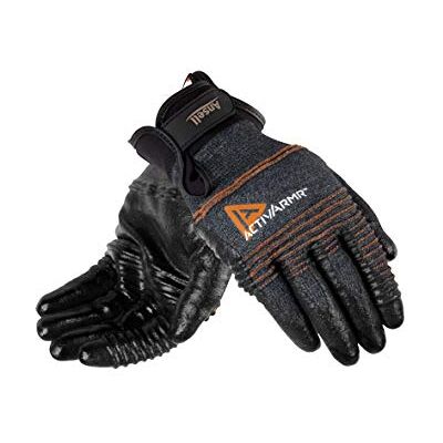 Ansell ActivArmr 97-008 Gants de Travail, Protection Risques Mécaniques, Usages Multiples, EPI Professionnel, Noir, Taille M (1 Paire) Ansell ActivArmr 97-008 Gants de Travail, Protection Risques Mécaniques, Usages Multiples, EPI Professionnel, Noir, Taille M (1 Paire)