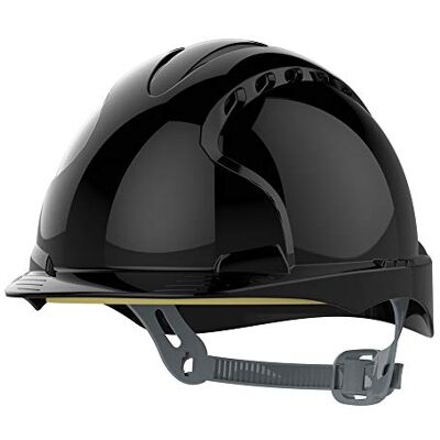 JSP EVO® 2 Casque de sécurité avec harnais de réglage à cliquet coulissant – ventilé – EN 397 – Casque de sécurité industriel pour chantier et chantier JSP EVO® 2 Casque de sécurité avec harnais de réglage à cliquet coulissant – ventilé – EN 397 – Casque de sécurité industriel pour chantier et chantier