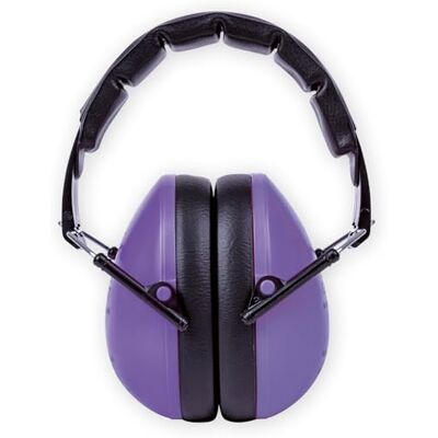 TimeTEX Protection auditive pour enfants « Auris Plus » violette Protection auditive robuste, réglable et pliable avec valeur d'isolation de 24,3 dB Contenu : 1 x protection auditive Dimensions TimeTEX Protection auditive pour enfants « Auris Plus » violette Protection auditive robuste, réglable et pliable avec valeur d'isolation de 24,3 dB Contenu : 1 x protection auditive Dimensions