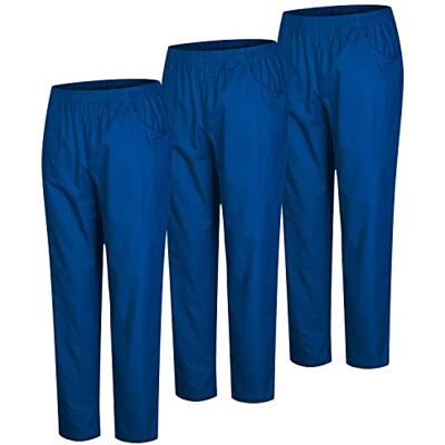 MISEMIYA Pack 3 Pcs PANTALÓN SANITARIO UNISEX UNIFORME SANITARIO UNIFORMES MEDICOS PANTALÓN DE TRABAJO L, Azul 37 21 MISEMIYA Pack 3 Pcs PANTALÓN SANITARIO UNISEX UNIFORME SANITARIO UNIFORMES MEDICOS PANTALÓN DE TRABAJO L, Azul 37 21