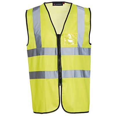 Black rock Blackrock BHZEVY EN20471 Gilet de sécurité haute visibilité Classe 2 Jaune Taille M Black rock Blackrock BHZEVY EN20471 Gilet de sécurité haute visibilité Classe 2 Jaune Taille M