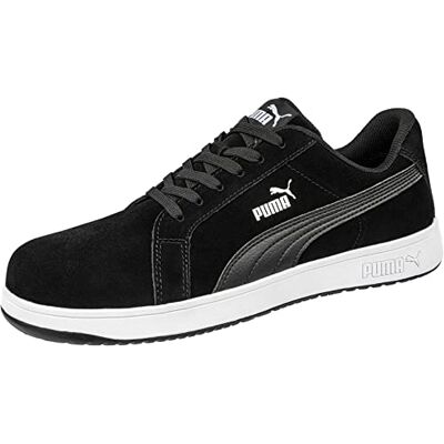 PUMA SAFETY Chaussures de sécurité basses ICONIC SUEDE LOW S1PL ESD FO HRO SR noir 43 Chaussures de sécurité PUMA SAFETY Chaussures de sécurité basses ICONIC SUEDE LOW S1PL ESD FO HRO SR noir 43 Chaussures de sécurité