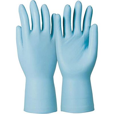Honeywell Gants jetables KCL Dermatril® P 743 pour droitiers et gauchers, nitrile, imperméables, adaptés à l'industrie alimentaire/chimique, bleus, taille 6, 074306082C (boîte de 50 pièces) Honeywell Gants jetables KCL Dermatril® P 743 pour droitiers et gauchers, nitrile, imperméables, adaptés à l'industrie alimentaire/chimique, bleus, taille 6, 074306082C (boîte de 50 pièces)