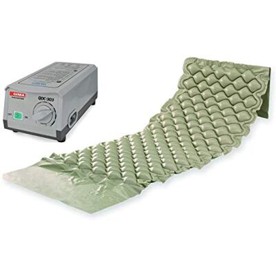 GIMA Matelas à bulles pour le traitement et la prévention des blessures par pression, kit avec compresseur, 28566 GIMA Matelas à bulles pour le traitement et la prévention des blessures par pression, kit avec compresseur, 28566