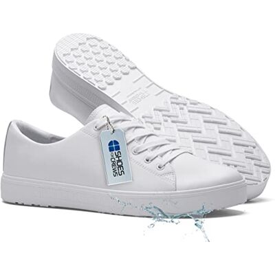 Shoes for Crews Old School Low-Rider IV Chaussures pour homme et femme avec semelle extérieure antidérapante, imperméable et légère Shoes for Crews Old School Low-Rider IV Chaussures pour homme et femme avec semelle extérieure antidérapante, imperméable et légère