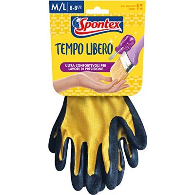 Spontex Gants de Temps Libre, Taille M/L, M/L Spontex Gants de Temps Libre, Taille M/L, M/L