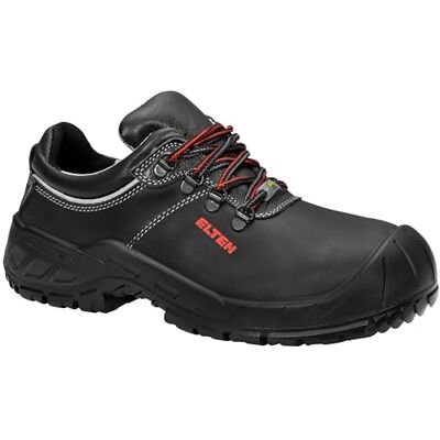ELTEN Chaussures de sécurité RENZO XXW Low ESD S3 pour homme, légères et noires, embout en acier Taille 36 ELTEN Chaussures de sécurité RENZO XXW Low ESD S3 pour homme, légères et noires, embout en acier Taille 36