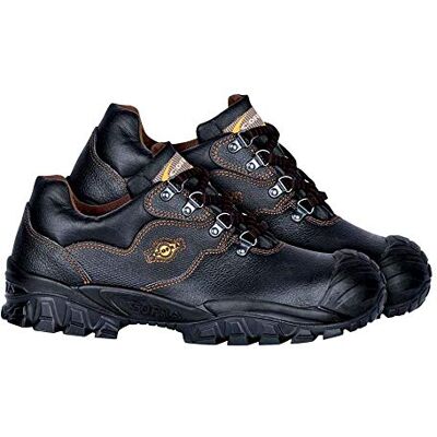 COFRA NT230-000.W39 NEW VOLGA UK S3 SRC Chaussures de sécurité, Bottine de Securite, Chaussure Noir/marron Taille 39 COFRA NT230-000.W39 NEW VOLGA UK S3 SRC Chaussures de sécurité, Bottine de Securite, Chaussure Noir/marron Taille 39