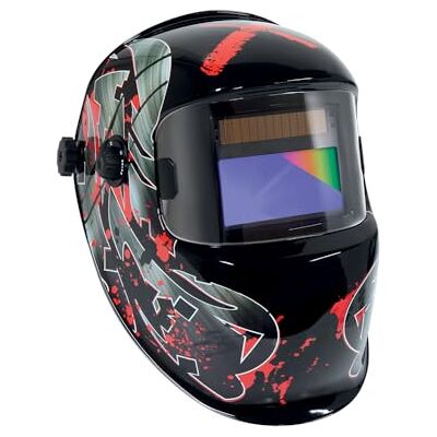 GYS , Masque de Soudage LCD PROMAX 3/5-13 G VOLCANO True Color, Teinte 3/5>13, Champ de Vision 100x50mm, Assombrissement Auto 0,08ms, Classe Optique 1/1/1/2, pour MMA, TIG, MIG/MAG & Meulage GYS , Masque de Soudage LCD PROMAX 3/5-13 G VOLCANO True Color, Teinte 3/5>13, Champ de Vision 100x50mm, Assombrissement Auto 0,08ms, Classe Optique 1/1/1/2, pour MMA, TIG, MIG/MAG & Meulage