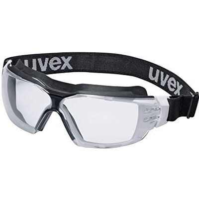 Uvex Pheos CX2 Supravision Extreme Lunettes de protection Transparent/noir/blanc Uvex Pheos CX2 Supravision Extreme Lunettes de protection Transparent/noir/blanc