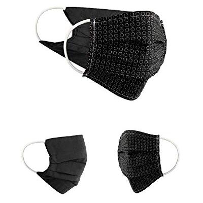 BAF Masque en Tissu 100% Coton Lavable OEKO-TEX 100 Lot de 2 Set Pack double Masque Buccal et Nasal Réutilisable BAF Masque en Tissu 100% Coton Lavable OEKO-TEX 100 Lot de 2 Set Pack double Masque Buccal et Nasal Réutilisable
