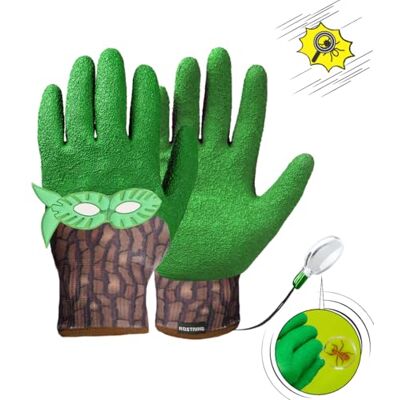 Rostaing Gants Super-Héros Enfant SUPERGREEN Paire de gants pour Explorer et Protéger avec Loupe Intégrée, Parfaits pour Jardinage et Loisirs en Tout Temps, Adhérence Supérieure, Couleur Vert Nature Rostaing Gants Super-Héros Enfant SUPERGREEN Paire de gants pour Explorer et Protéger avec Loupe Intégrée, Parfaits pour Jardinage et Loisirs en Tout Temps, Adhérence Supérieure, Couleur Vert Nature