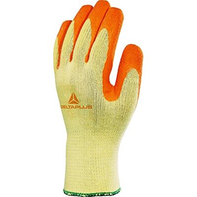 Deltaplus Delta Plus – Gant VE730OR coton en latex jaune orange taille 9 Deltaplus Delta Plus – Gant VE730OR coton en latex jaune orange taille 9