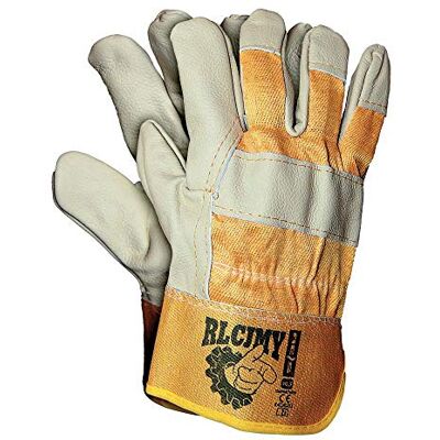 REIS RLCJMY Lot de 12 gants de protection Jaune clair REIS RLCJMY Lot de 12 gants de protection Jaune clair