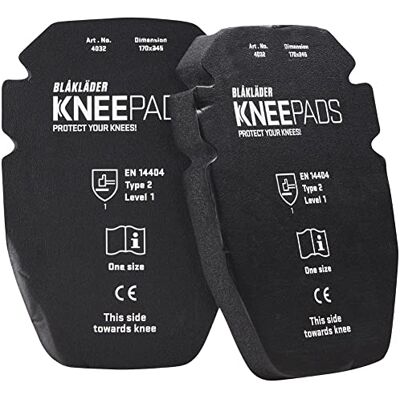 BLÅKLÄDER Blaklader 403212079900onesize Genouillères en gel 25 mm Noir Taille Unique BLÅKLÄDER Blaklader 403212079900onesize Genouillères en gel 25 mm Noir Taille Unique