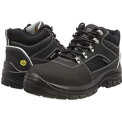 Skechers Bottines Trophus Letic pour homme, Textile en cuir nubuck noir, 48.5 EU Skechers Bottines Trophus Letic pour homme, Textile en cuir nubuck noir, 48.5 EU