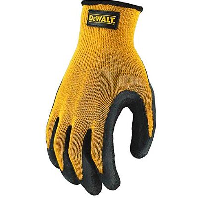 DeWalt Gants de Travail, Jaune, DPG70L EU DeWalt Gants de Travail, Jaune, DPG70L EU