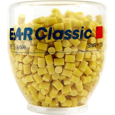 3M Bonbonne de bouchons d'oreilles ™ E-A-R™ Classic PD-01-001 3M Bonbonne de bouchons d'oreilles ™ E-A-R™ Classic PD-01-001