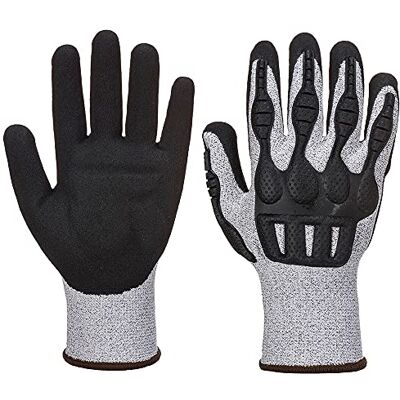Portwest Gant TPV Impact anti-coupure, Couleur: Gris/Noir, Taille: M, A723G8RM Portwest Gant TPV Impact anti-coupure, Couleur: Gris/Noir, Taille: M, A723G8RM