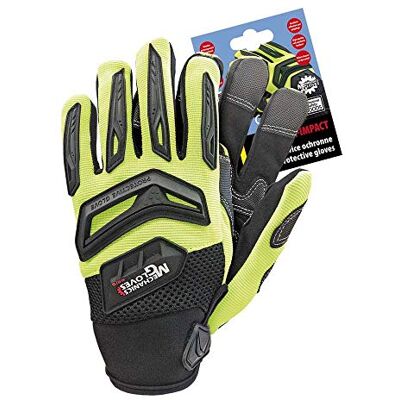 REIS Rmc-Impact_Sebxl Lot de 12 gants de protection pour mécanicien Noir Taille XL REIS Rmc-Impact_Sebxl Lot de 12 gants de protection pour mécanicien Noir Taille XL