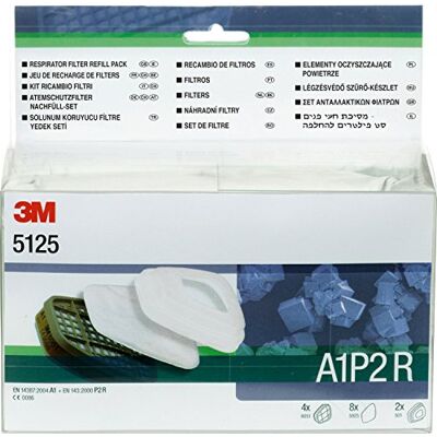 3M 5125 Lot de recharges A1P2 3M 5125 Lot de recharges A1P2