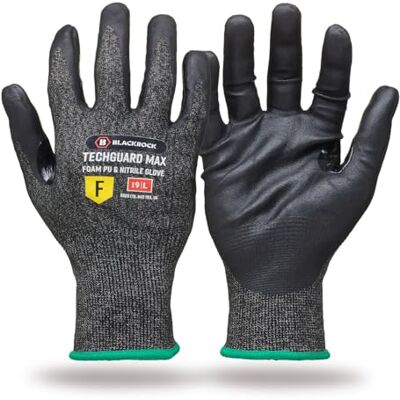 Black rock Blackrock TechGuard Max Cut F Gants résistants Black rock Blackrock TechGuard Max Cut F Gants résistants