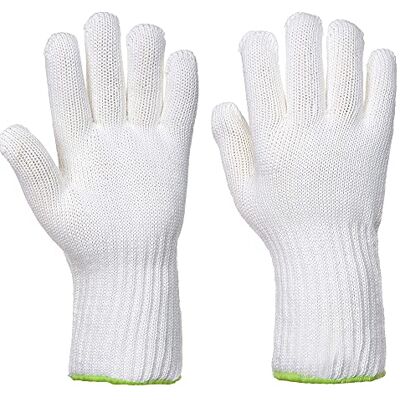 Portwest Gant chaleur 250°, Couleur: Blanc, Taille: L, A590WHRL Portwest Gant chaleur 250°, Couleur: Blanc, Taille: L, A590WHRL