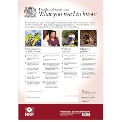 SECO Affiche Santé et Sécurité A2 (420 mm x 594 mm) PVC blanc 0,5 mm FWC80 SECO Affiche Santé et Sécurité A2 (420 mm x 594 mm) PVC blanc 0,5 mm FWC80