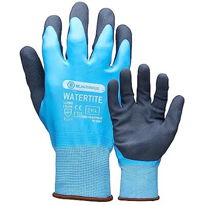 Black rock Blackrock Watertite Waterdichte Handschoenen, Werkhandschoenen Heren Vrouwen Unisex, Beschermend, Latex Nat Weer Grip, Tuinieren, Elastisch, Dextro, Zwaar gebruik, Auto Wassen, Metselen, Dik Black rock Blackrock Watertite Waterdichte Handschoenen, Werkhandschoenen Heren Vrouwen Unisex, Beschermend, Latex Nat Weer Grip, Tuinieren, Elastisch, Dextro, Zwaar gebruik, Auto Wassen, Metselen, Dik