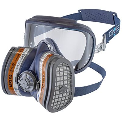 GVS Masque SPR401 Elipse Integra avec filtres A1P3 pour gaz organiques et poussières, M/L GVS Masque SPR401 Elipse Integra avec filtres A1P3 pour gaz organiques et poussières, M/L
