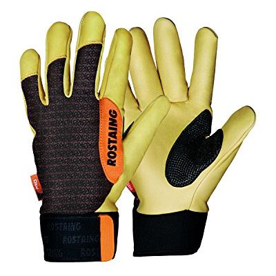 Rostaing Gants RAMEAU Paire de Gants en Cuir pour la Taille Tous les Travaux de Taille Intensive en Milieu Sec et Humide Cuir Traité Hydrofuge et Tanné en France Excellent Maintien du Sécateur Rostaing Gants RAMEAU Paire de Gants en Cuir pour la Taille Tous les Travaux de Taille Intensive en Milieu Sec et Humide Cuir Traité Hydrofuge et Tanné en France Excellent Maintien du Sécateur