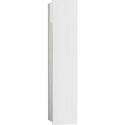 Emco ASIS 2.0 Module d'armoire encastré pour brosse de toilette, armoire de salle de bain avec porte-papier toilette et compartiment supplémentaire, armoire haute avec fonction Push to Open, optiwhite Emco ASIS 2.0 Module d'armoire encastré pour brosse de toilette, armoire de salle de bain avec porte-papier toilette et compartiment supplémentaire, armoire haute avec fonction Push to Open, optiwhite