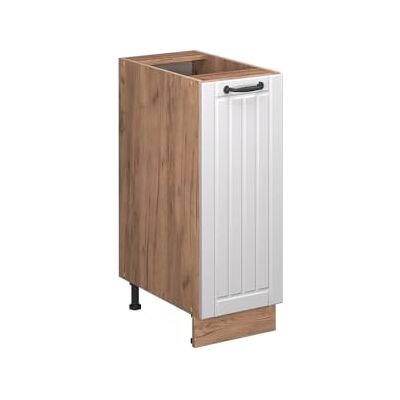 Vicco Meuble de cuisine "Fame-Line", Blanc campagne, 30cm Vicco Meuble de cuisine "Fame-Line", Blanc campagne, 30cm
