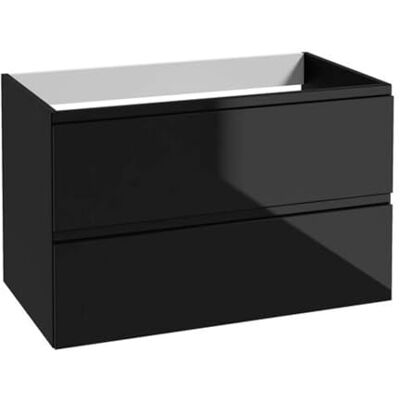 Deftrans . Meuble de lavabo Suspendu avec tiroirs Noir 80 x 50 x 46 cm Meuble sous-lavabo Meuble Mural sans Plateau de lavabo Deftrans . Meuble de lavabo Suspendu avec tiroirs Noir 80 x 50 x 46 cm Meuble sous-lavabo Meuble Mural sans Plateau de lavabo
