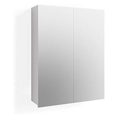 Vicco Armoire de toilette "Fredd", Blanc Haute brillance, 60x77cm Vicco Armoire de toilette "Fredd", Blanc Haute brillance, 60x77cm