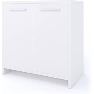 Vicco Meuble sous vasque simple "Kiko", Blanc, 58x60cm Vicco Meuble sous vasque simple "Kiko", Blanc, 58x60cm