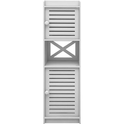 LANTUS Meuble de Rangement pour Toilettes, Placard, Étagère Réglable, Pieds Résistant à l’Eau, Petits Espaces, petite armoire de salle de bain pour salle de bain, salon,22 * 20 * 75cm-Blanc LANTUS Meuble de Rangement pour Toilettes, Placard, Étagère Réglable, Pieds Résistant à l’Eau, Petits Espaces, petite armoire de salle de bain pour salle de bain, salon,22 * 20 * 75cm-Blanc