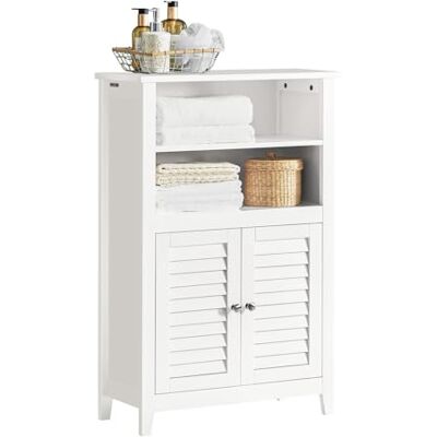SoBuy ® BZR13-W Meuble Bas de Salle de Bain Armoire Toilette Armoire Salle de Bain Buffet Commode Armoire de Rangement Blanc SoBuy ® BZR13-W Meuble Bas de Salle de Bain Armoire Toilette Armoire Salle de Bain Buffet Commode Armoire de Rangement Blanc