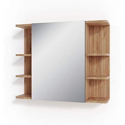 Vicco Armoire de toilette "Fynn", Chêne doré, 79.6x64cm Vicco Armoire de toilette "Fynn", Chêne doré, 79.6x64cm