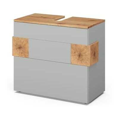 Vicco Meuble sous vasque simple "Eden", Gris, 70x64.5cm Vicco Meuble sous vasque simple "Eden", Gris, 70x64.5cm
