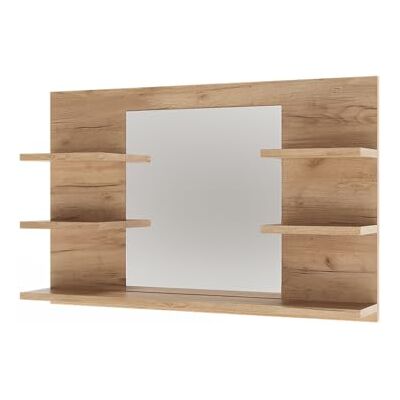 Vicco Armoire de toilette "Wilbur", Chêne doré, 78x50cm Vicco Armoire de toilette "Wilbur", Chêne doré, 78x50cm