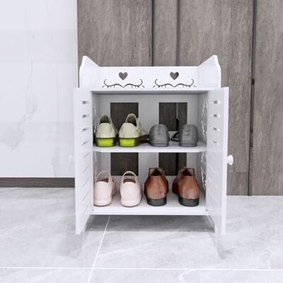 LANTUS Petit Meuble de Rangement pour Toilettes, Support pour Papiers Toilettes, Colonne, Armoire de Salle de Bain, Placard, Étagère Réglable,40 x 35 x 53 cm (Deux Niveaux) LANTUS Petit Meuble de Rangement pour Toilettes, Support pour Papiers Toilettes, Colonne, Armoire de Salle de Bain, Placard, Étagère Réglable,40 x 35 x 53 cm (Deux Niveaux)