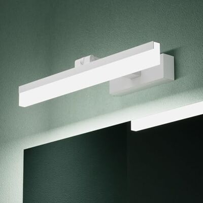 Mai & Mai Lampe Murale Miroir LED 6000K pour Salle de Bain Blanc 40cm Mai & Mai Lampe Murale Miroir LED 6000K pour Salle de Bain Blanc 40cm