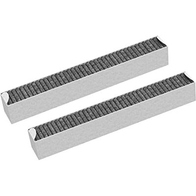 AllSpares Lot de 2 filtres à charbon actif pour hotte aspirante Miele DKF30-P / 11662790 (353 x 43 x 50 mm) AllSpares Lot de 2 filtres à charbon actif pour hotte aspirante Miele DKF30-P / 11662790 (353 x 43 x 50 mm)