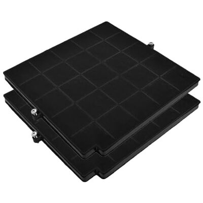 AllSpares Lot de 2 filtres à charbon actif pour hotte aspirante Airforce AFFCAF16CS / AFCFCAF16CS / FC120 / F16, Arthur Martin 50288593002 & Whirlpool AMC981 258 x 263 x 16 mm AllSpares Lot de 2 filtres à charbon actif pour hotte aspirante Airforce AFFCAF16CS / AFCFCAF16CS / FC120 / F16, Arthur Martin 50288593002 & Whirlpool AMC981 258 x 263 x 16 mm