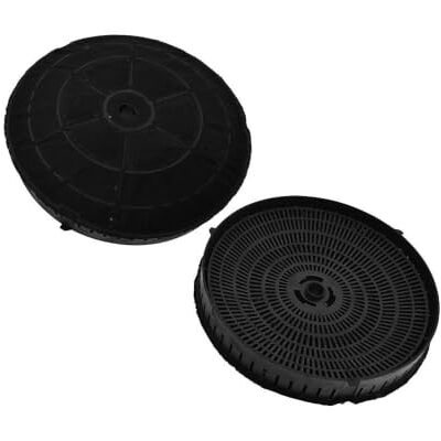 AllSpares Lot de 2 filtres à charbon actif pour hotte aspirante Elica CFC0038668 IKEA NYTTIG FIL 440 Bauknecht 482000009691 Ø 173 mm (2) AllSpares Lot de 2 filtres à charbon actif pour hotte aspirante Elica CFC0038668 IKEA NYTTIG FIL 440 Bauknecht 482000009691 Ø 173 mm (2)