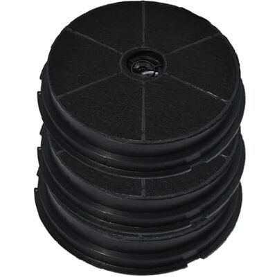 AllSpares Filtre à charbon (3 pcs.) pour ATAG/Etna/Pelgrim/Stoves / ACC917 / 31028/34468 / KF67 / SKF202 AllSpares Filtre à charbon (3 pcs.) pour ATAG/Etna/Pelgrim/Stoves / ACC917 / 31028/34468 / KF67 / SKF202