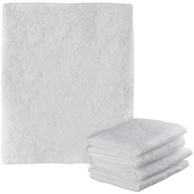 Relaxdays Lot de 5 filtres pour hotte aspirante, découpables, filtre à vapeur pour hotte, filtre à graisse non tissé, 47 x 59 cm, blanc Relaxdays Lot de 5 filtres pour hotte aspirante, découpables, filtre à vapeur pour hotte, filtre à graisse non tissé, 47 x 59 cm, blanc
