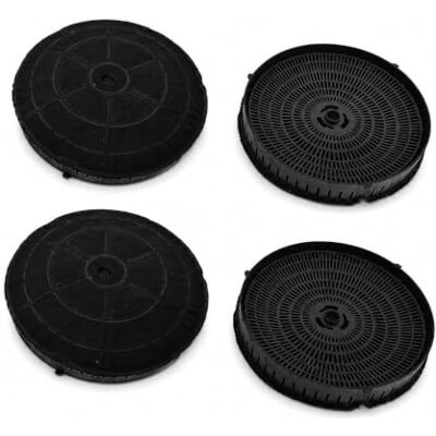 AllSpares Lot de 2 filtres à charbon actif pour hotte aspirante Elica CFC0038668 IKEA NYTTIG FIL 440 Bauknecht 482000009691 Ø 173 mm (2) AllSpares Lot de 2 filtres à charbon actif pour hotte aspirante Elica CFC0038668 IKEA NYTTIG FIL 440 Bauknecht 482000009691 Ø 173 mm (2)